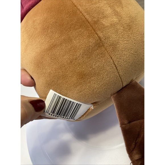 Squishmallow Kellytoy Harvest Squad Chip the Beaver Stuffed Animal‎ Plush Toy 8" - Picture 7 of 8